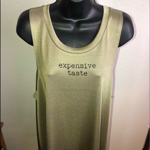 Forever 21 Gold Tank Top • Never Worn